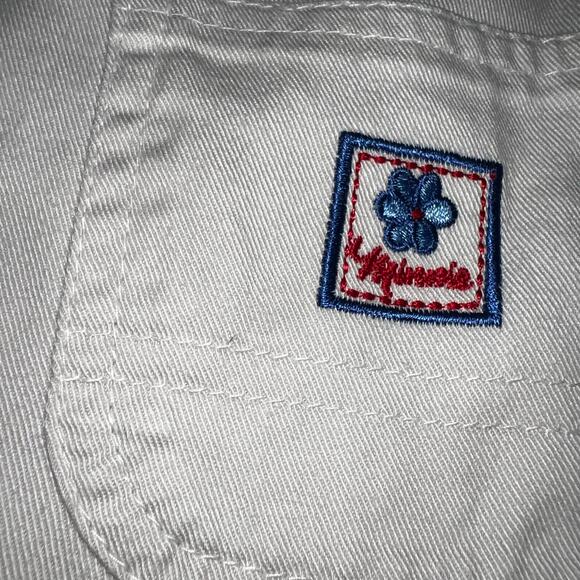 Vintage Disney embroidered Minnie Mouse and flower overall khaki dress size 24M - Picture 7 of 7